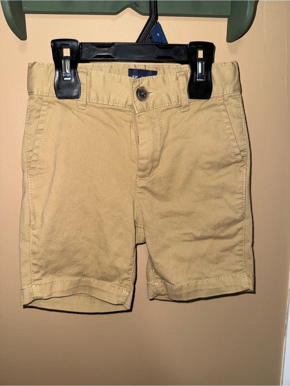 Classic Cotton Chino Boys Shorts - Tan